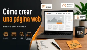 Cómo crear una página web: puntos a tener en cuenta