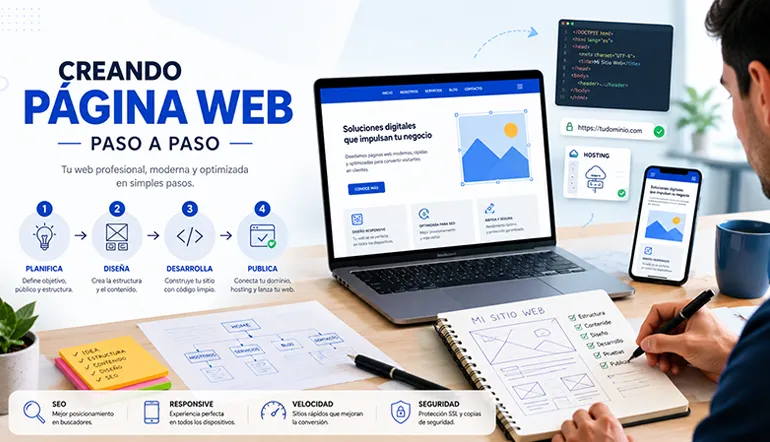 Creando página web paso a paso - talentuperu