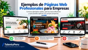 Ejemplos de Páginas Web Profesionales para Empresas - Talentuperu